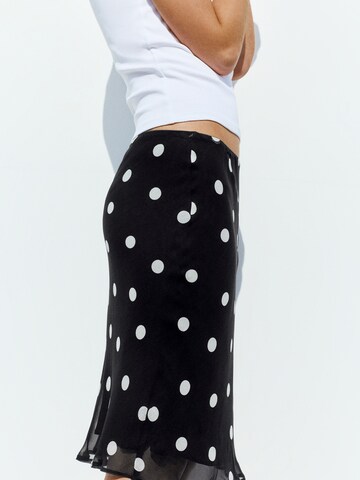 Pull&Bear Sukňa - Čierna