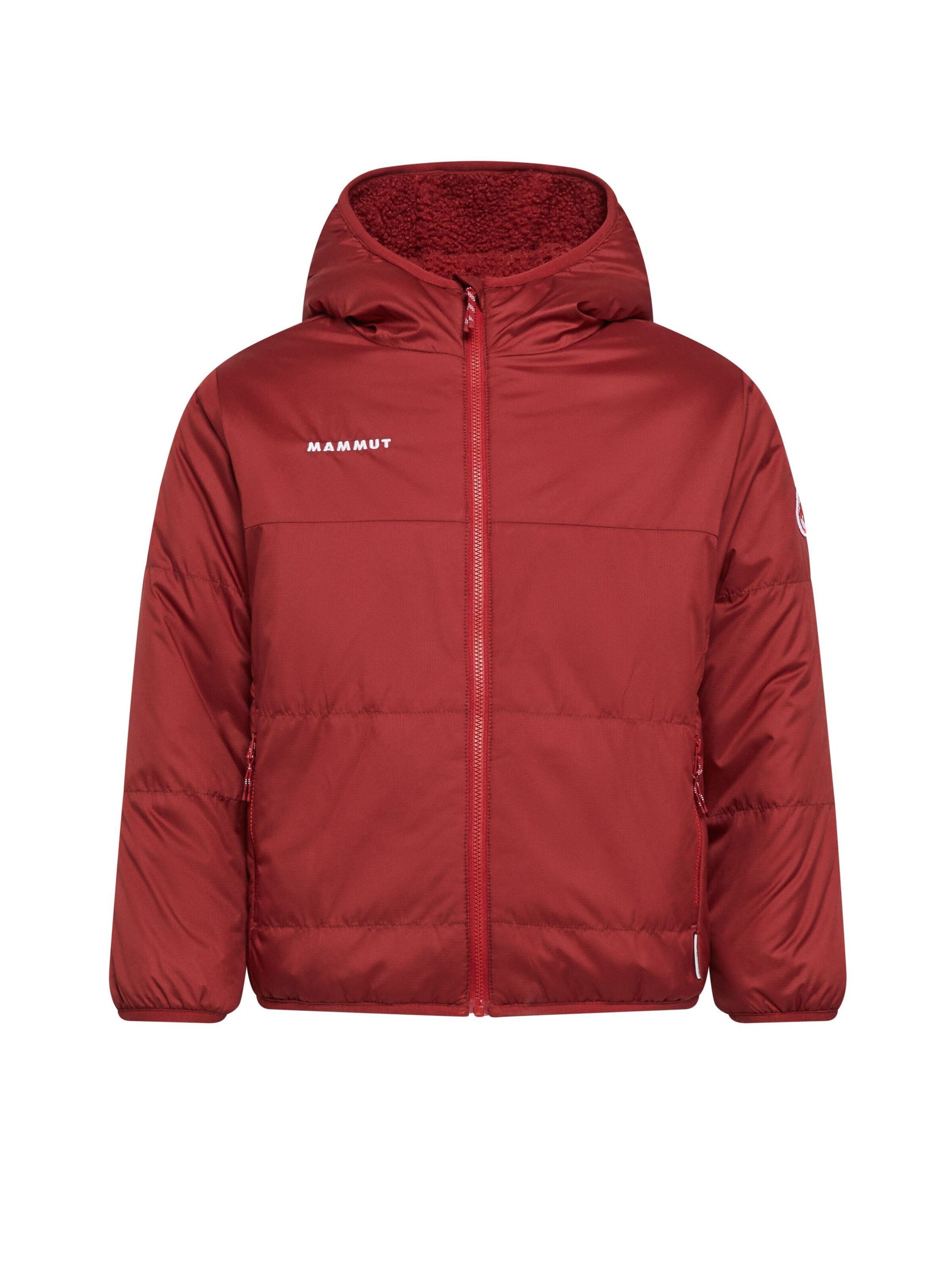 MAMMUT Winter Jacket in Red: front