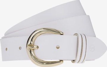 Tamaris Gürtel 'Essential Classics' in Weiß: Vorderseite