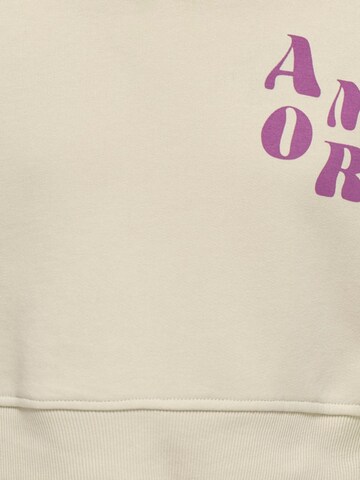 ONLY GIRLS Sweatshirt in Yellow