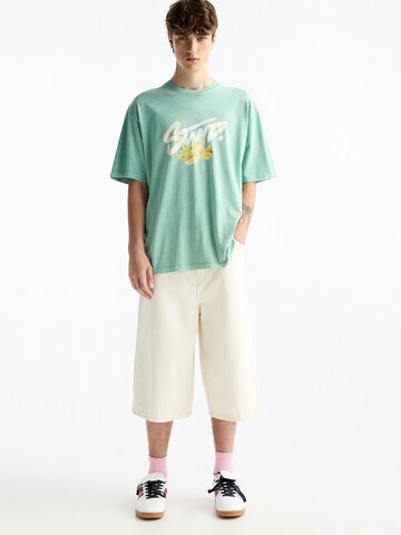Pull&Bear T-shirt i grön