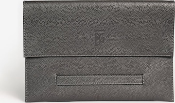 BGents Document Bag in Grey: front