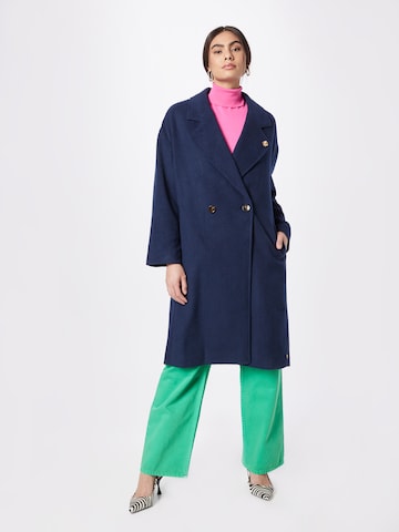 Fabienne Chapot Between-Seasons Coat 'Beth' in Blue: front