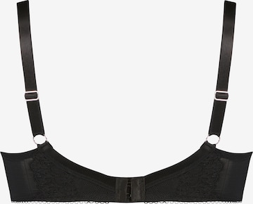 Hunkemöller T-shirt Bra 'Daisy' in Black