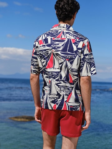 Next Regular Fit Hemd in Blau