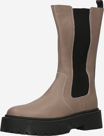 STEVE MADDEN Chelsea boots 'Vivianne' in Grijs: voorkant