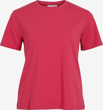 VILA Koszulka 'VINora' w kolorze czerwony: przód