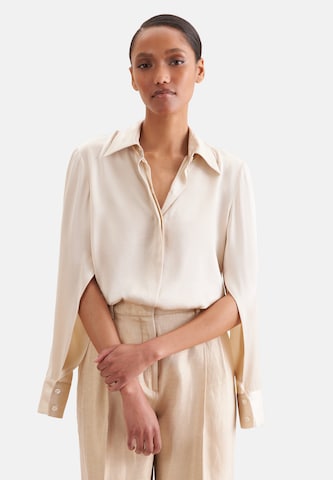 SEIDENSTICKER Blouse in Wit: voorkant