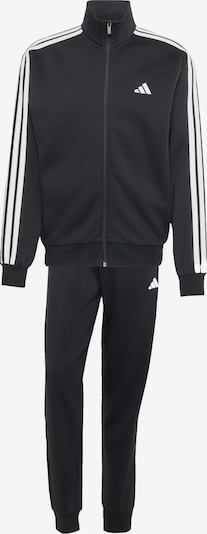 XXS-XS dydžio Treniruočių kostiumas iš ADIDAS SPORTSWEAR, spalva – juoda / balta, Prekių apžvalga