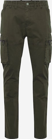 INDICODE JEANS Cargo Pants 'Cargas' in Green: front