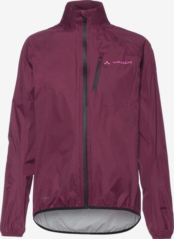 VAUDE Outdoor Jacket 'Drop III' in Purple: front