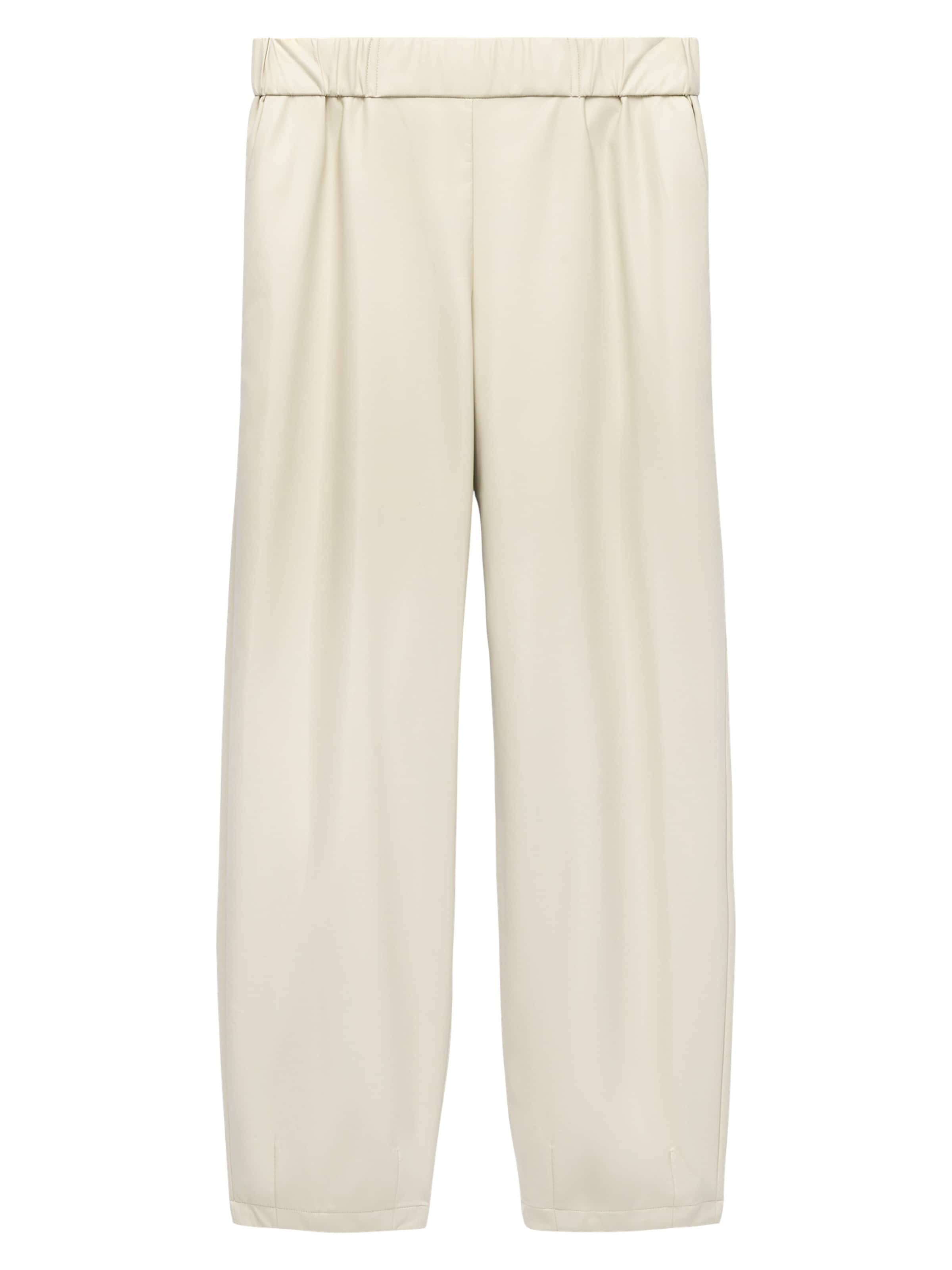 Klostuotos kelnės iš Adolfo Dominguez, spalva – kremo, Prekių apžvalga