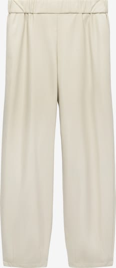 Klostuotos kelnės iš Adolfo Dominguez, spalva – kremo, Prekių apžvalga