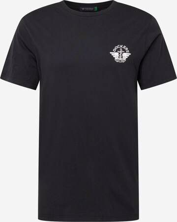 T-Shirt Dockers en noir : devant