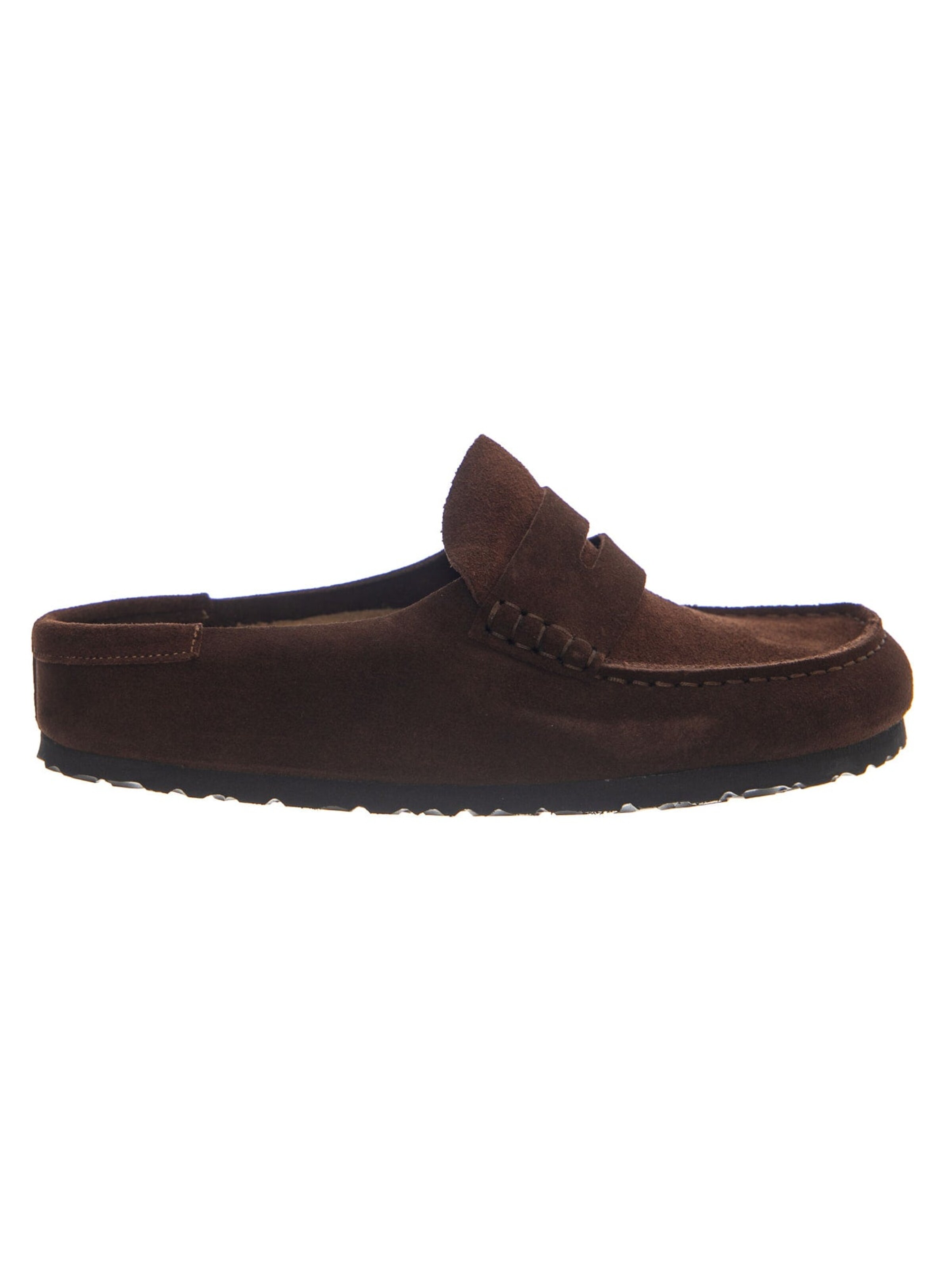 Slip on 'NAPLES WRAPPED SUEDE LEATHER' BIRKENSTOCK en marron