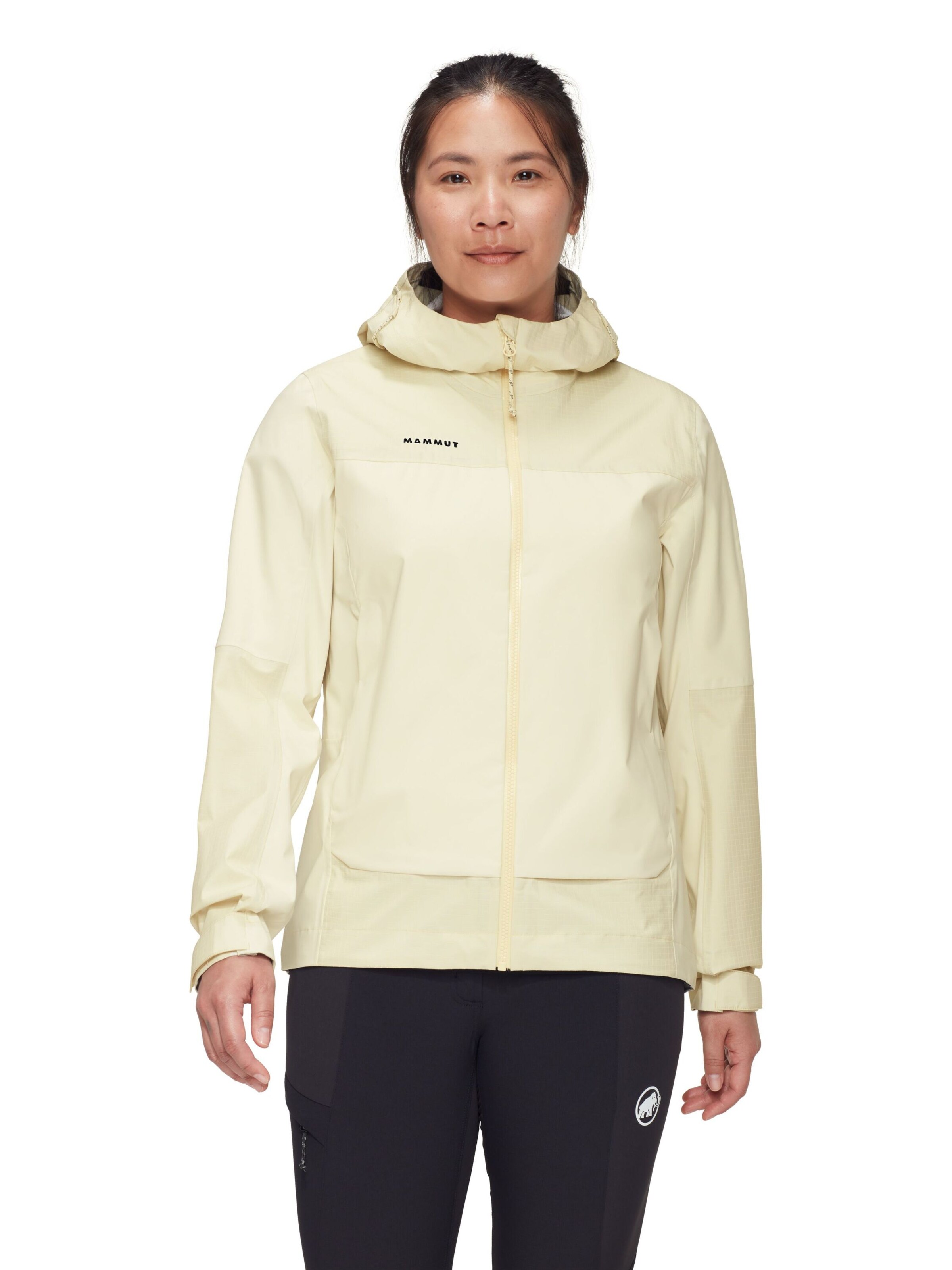 MAMMUT Outdoor Jacket 'Ducan Guide' in Yellow: front