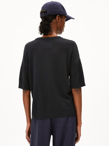 ARMEDANGELS Sweater 'Lizaa Lino' in Black