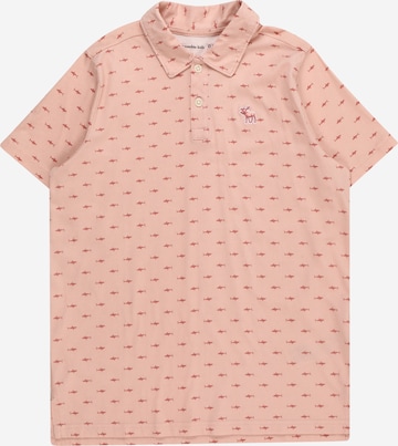 Abercrombie & Fitch Poloshirt 'JAN 2' in Pink: predná strana