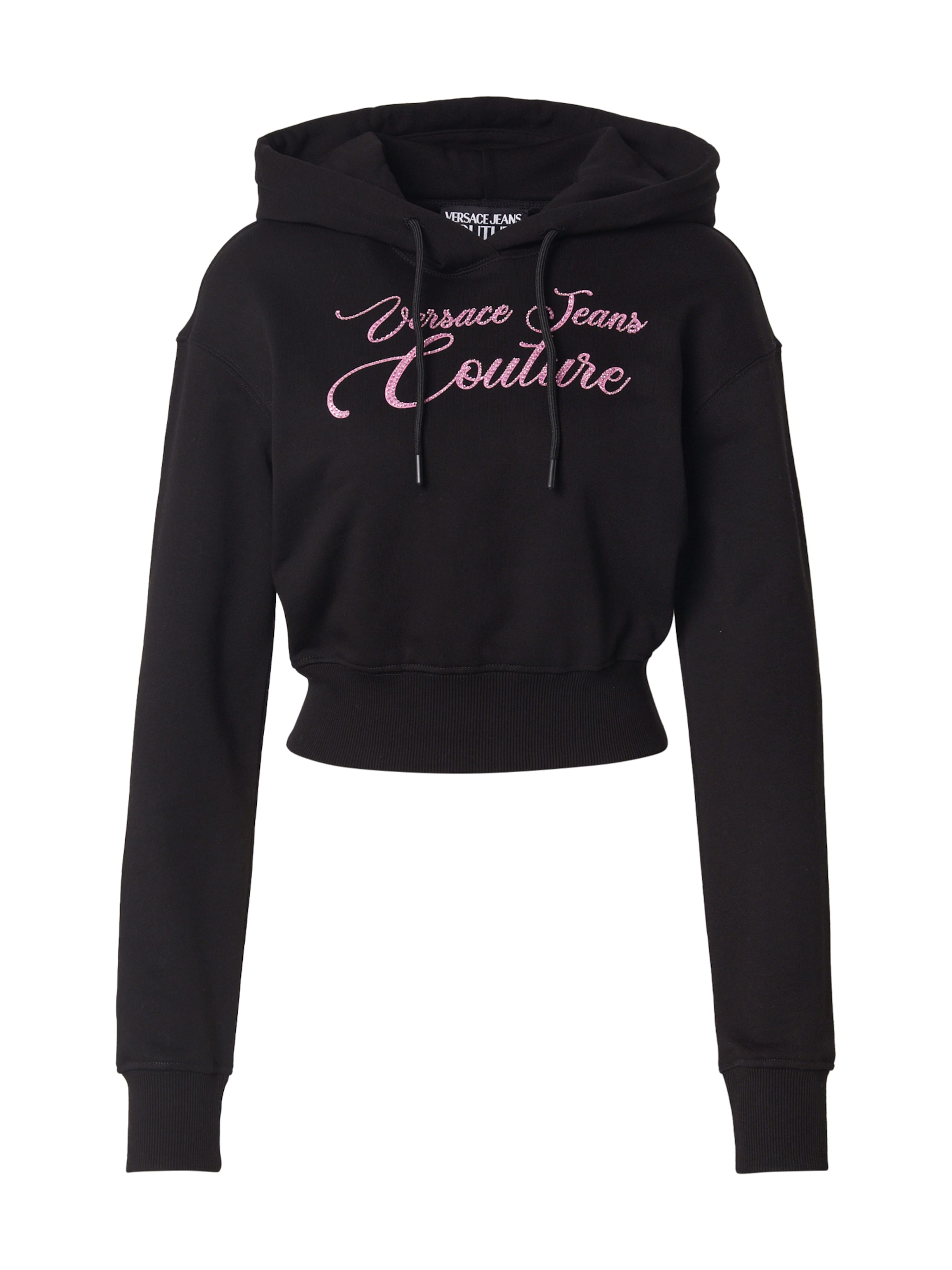 Sweat-shirt Versace Jeans Couture en noir : devant