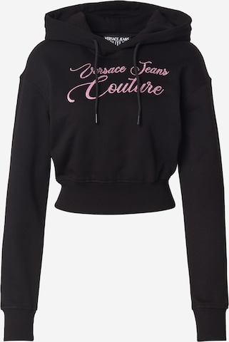 juoda Versace Jeans Couture Megztinis be užsegimo: priekis