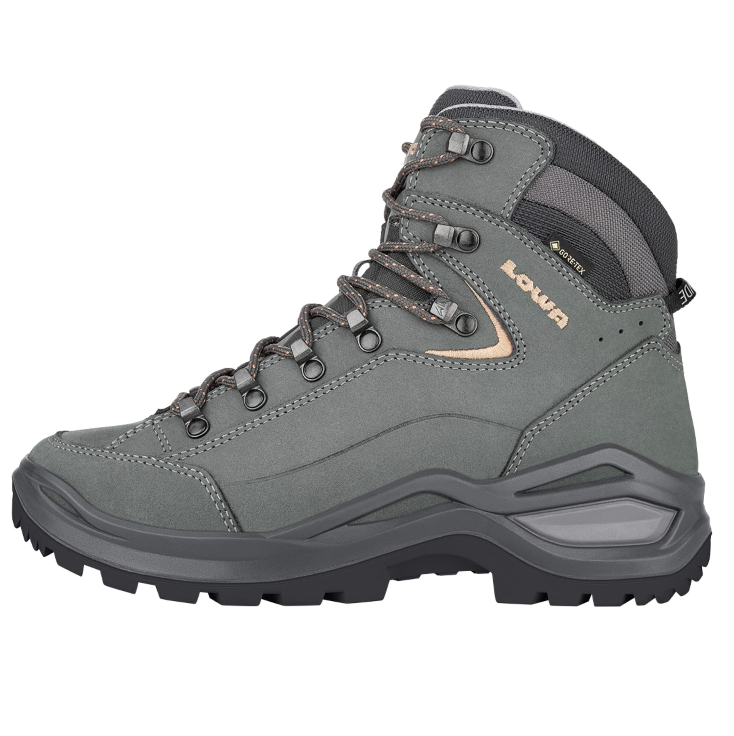 Boots 'Renegade' LOWA en gris : devant