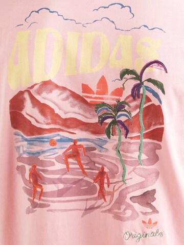 ADIDAS ORIGINALS Футболка в Ярко-розовый