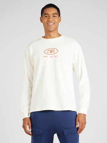 Tricou 'Air' de la Nike Sportswear pe bej: față