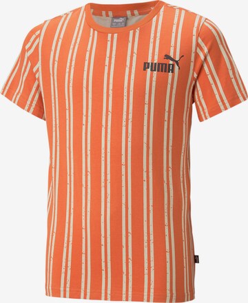 PUMA Shirt in Oranje: voorkant