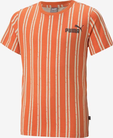 Tricou de la PUMA pe portocaliu: față