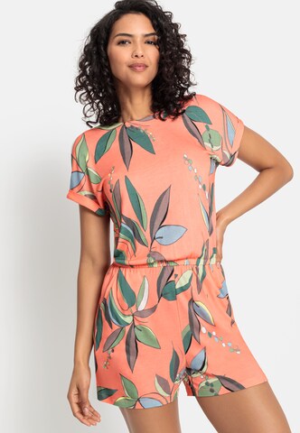 Tuta jumpsuit di s.Oliver in arancione: frontale