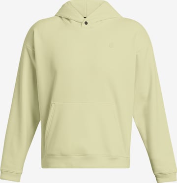 UNDER ARMOUR Sportsweatshirt in Grün: Vorderseite