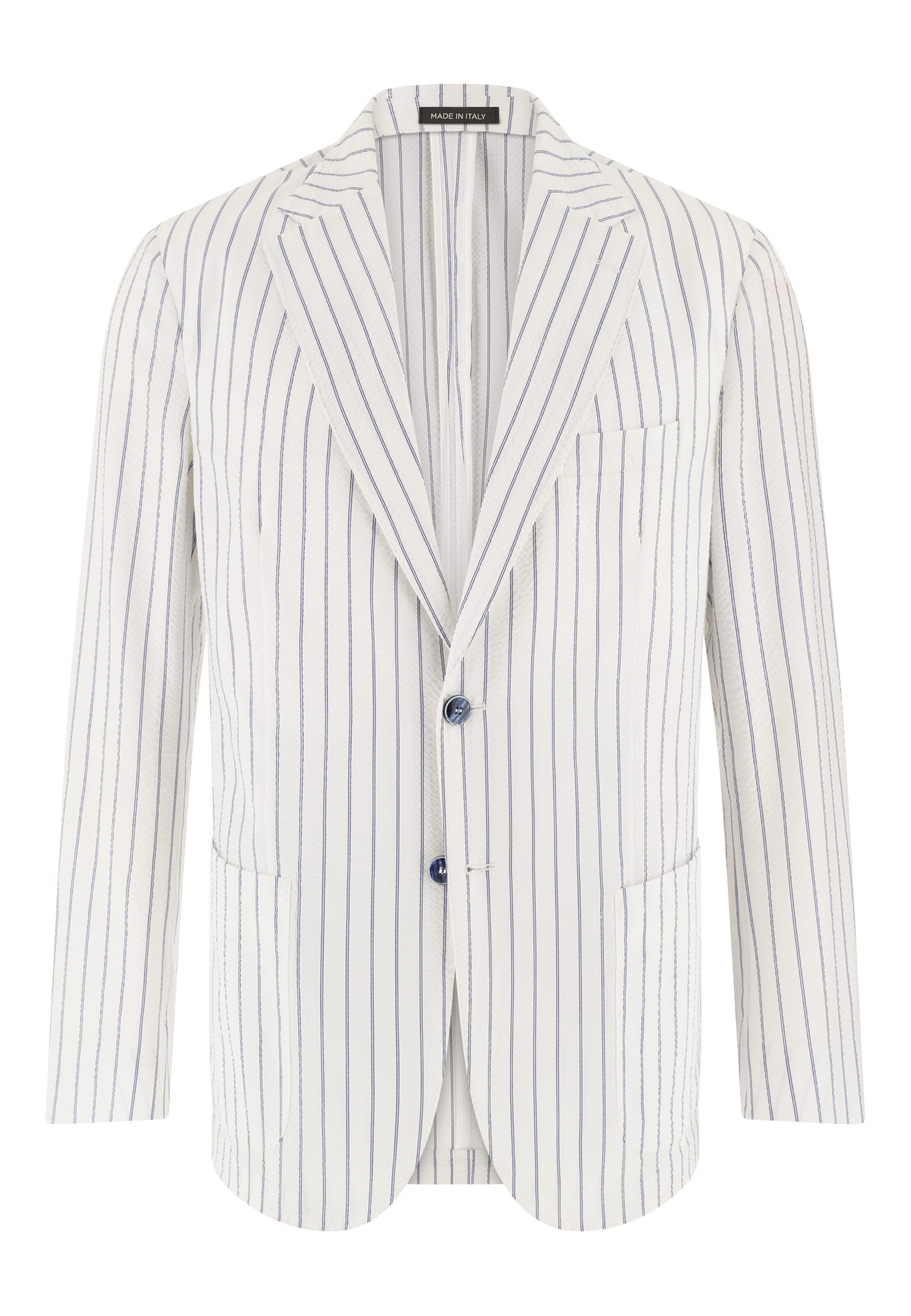 Boggi Milano Regular fit Colbert in Wit: voorkant