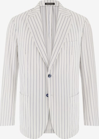 Coupe regular Veste de costume Boggi Milano en blanc : devant
