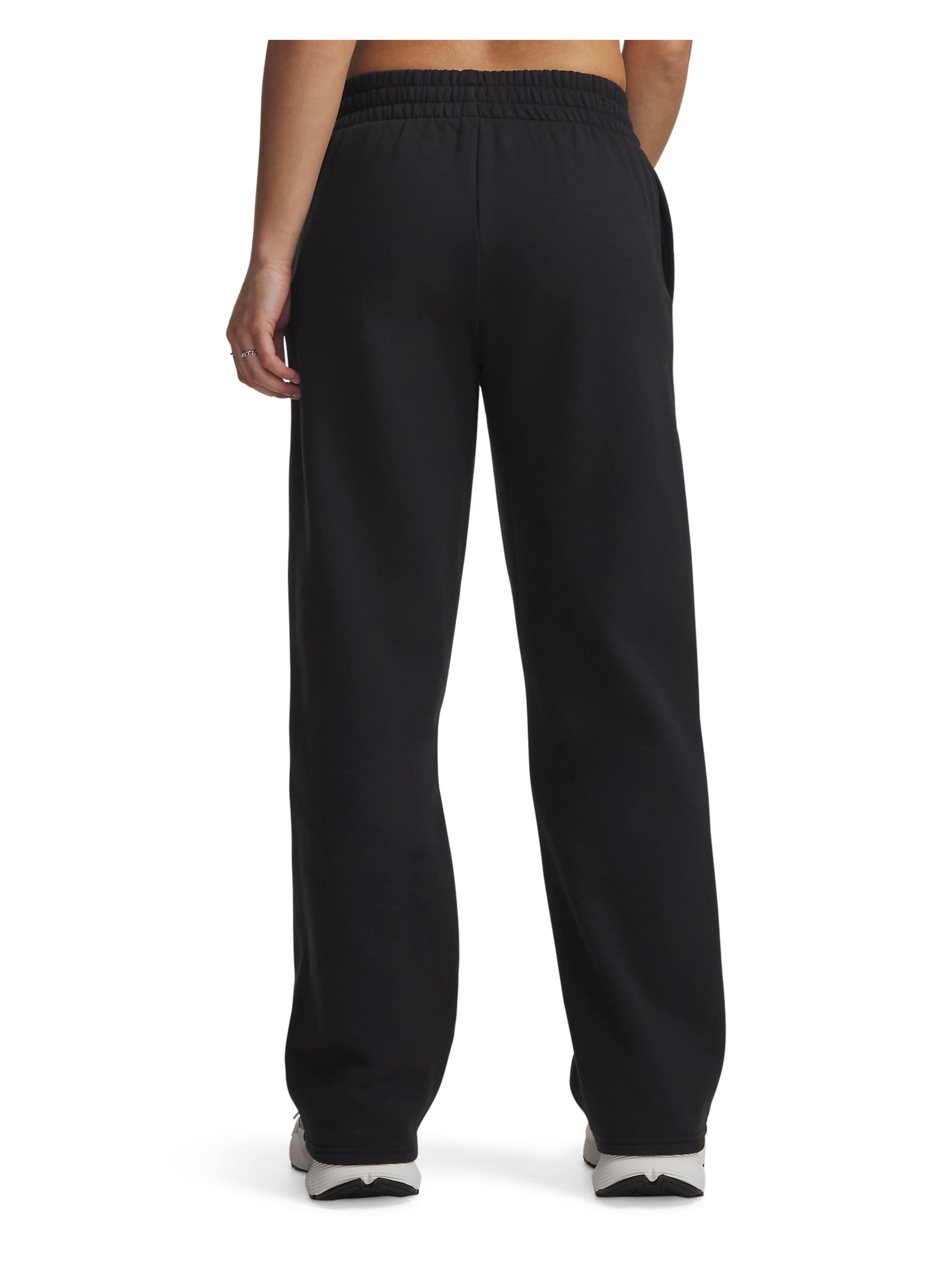 UNDER ARMOUR Regular Broek ' UA Rival Flc ' in Zwart