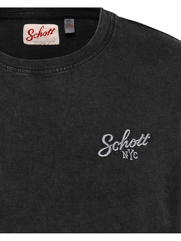 Schott NYC Shirt in Black