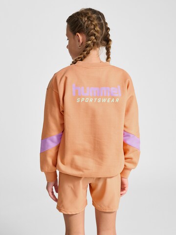 Hummel Sweatshirt in Orange: Vorderseite