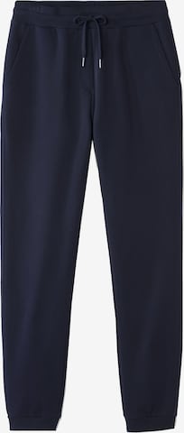 hessnatur Spodnie w kolorze niebieski: przód