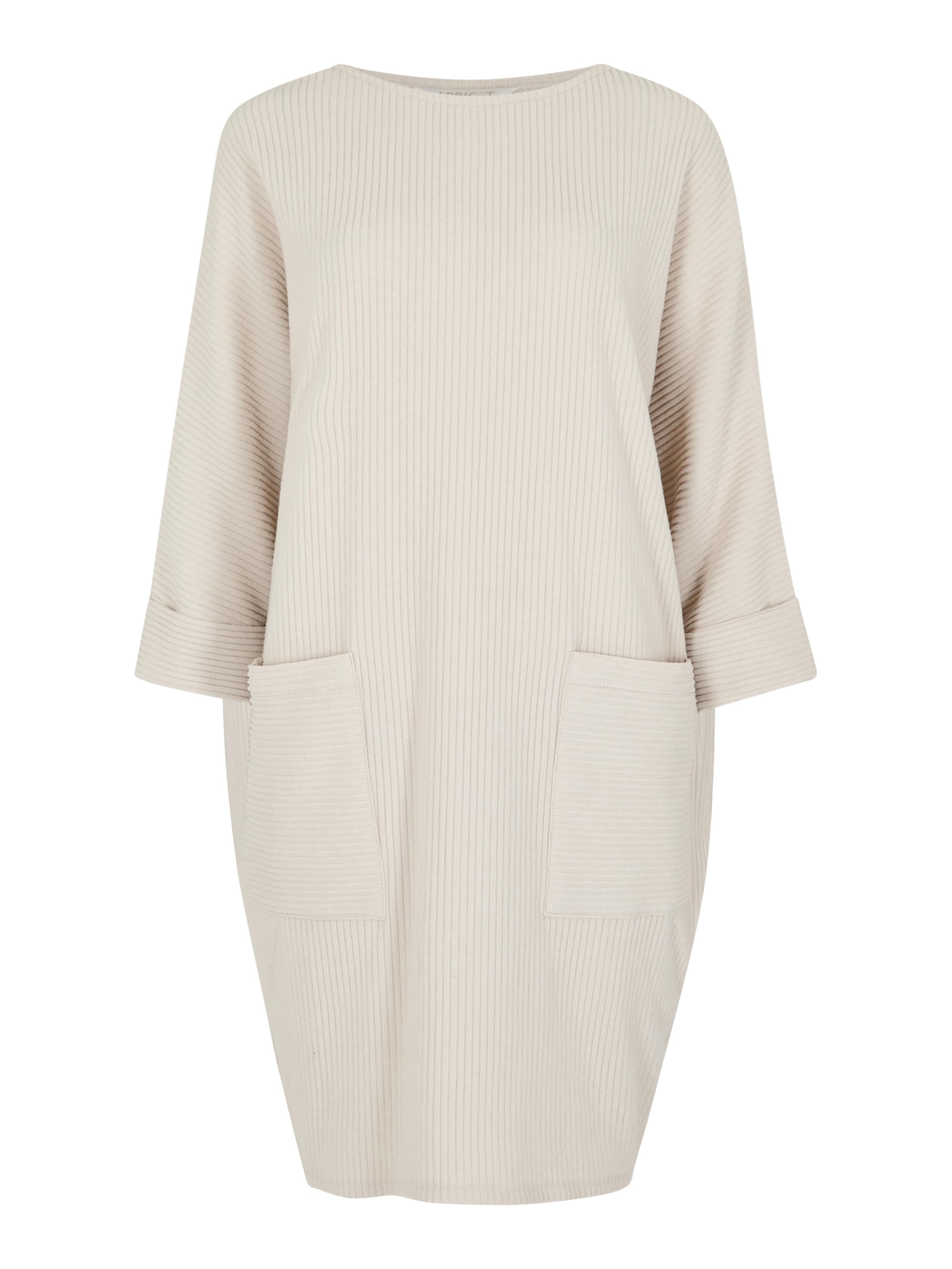 Robe Apricot en argent : devant