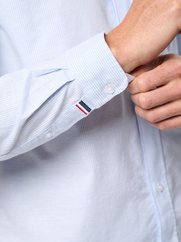 U.S. POLO ASSN. Regular Fit Skjorte 'Calvert' i blå