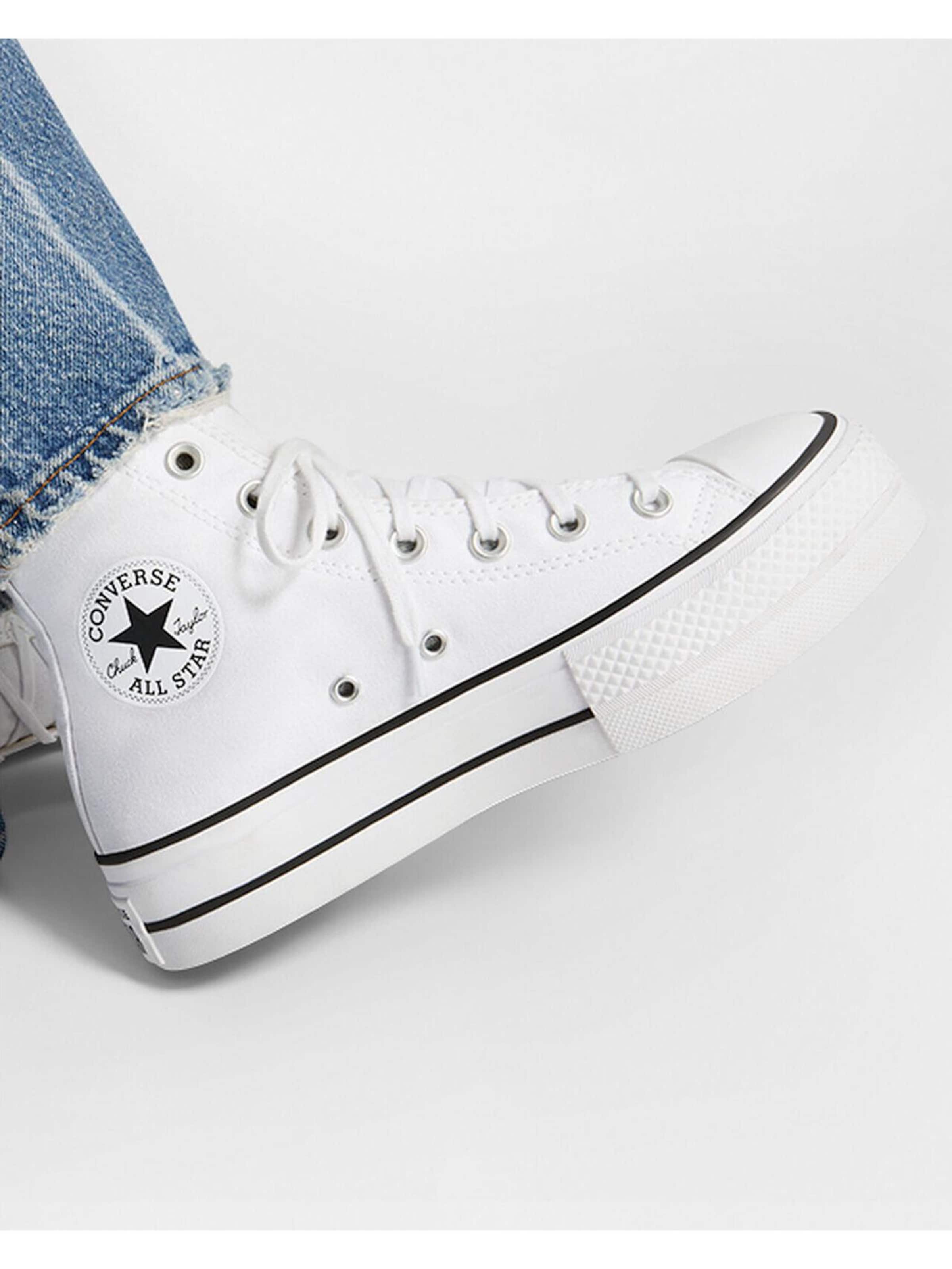 Sneaker bassa 'Converse Chuck Taylor All Star Lift Hi' di CONVERSE in bianco