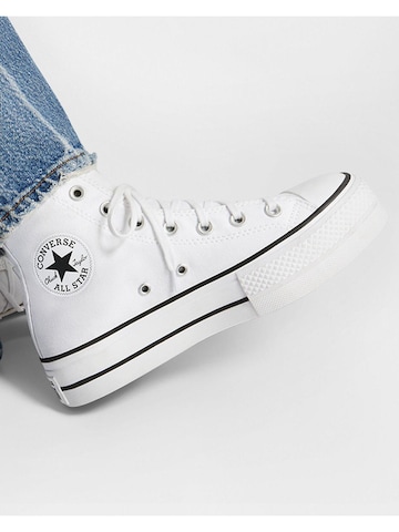 Sneaker bassa 'Converse Chuck Taylor All Star Lift Hi' di CONVERSE in bianco