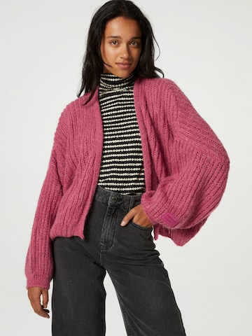 Fabienne Chapot Knit Cardigan 'Harper' in Pink: front