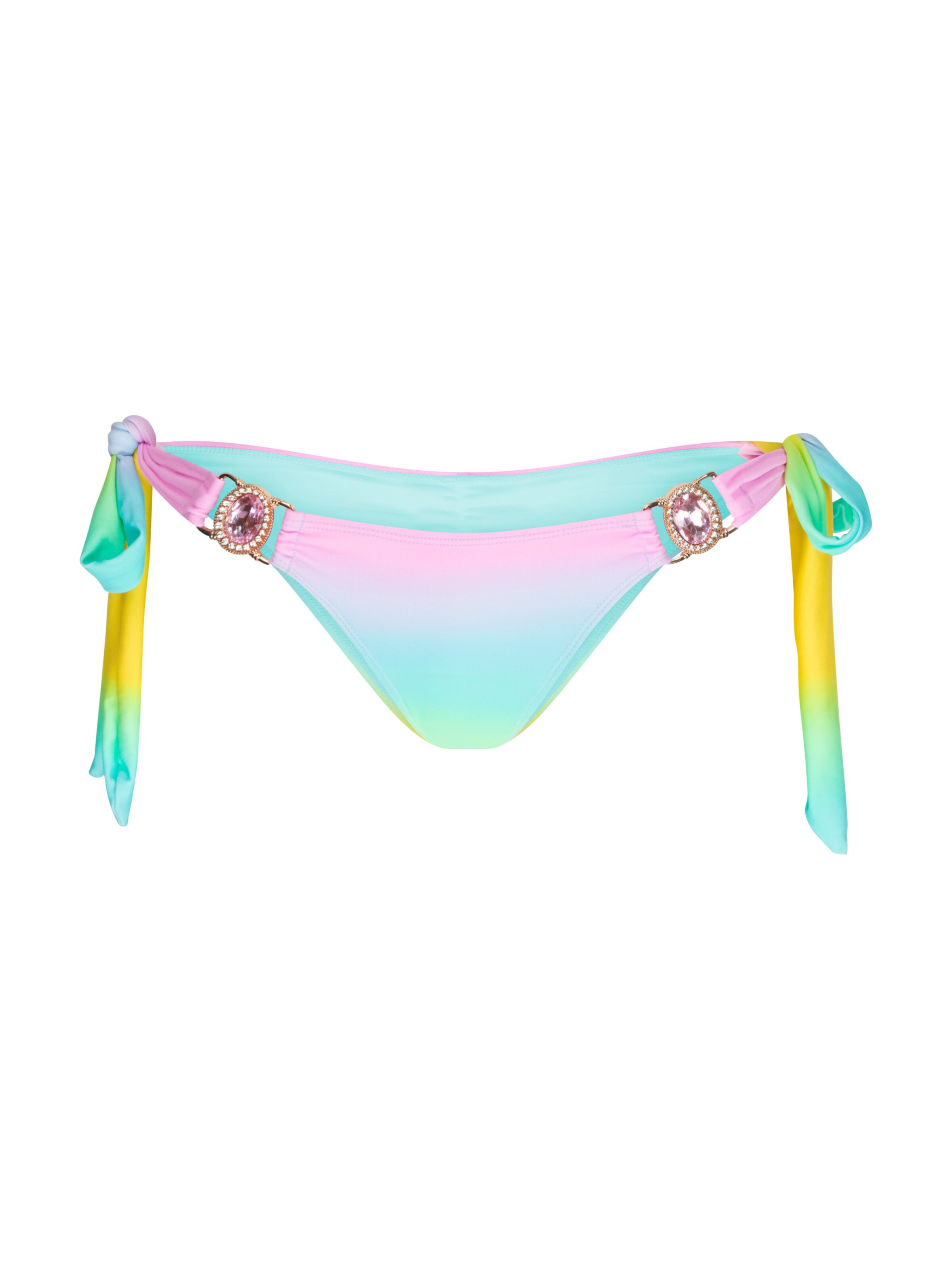 Moda Minx Bikinibroek 'Club Tropicana' in Blauw: voorkant