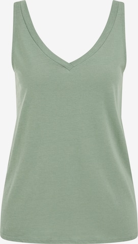 WE Fashion Toppi värissä vihreä: etupuoli