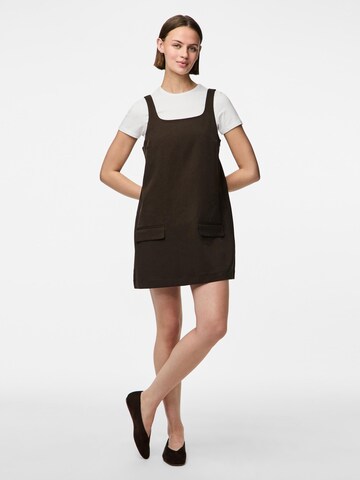 PIECES Jurk in Bruin