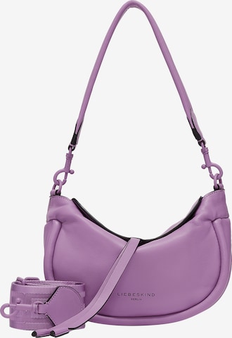 Liebeskind Berlin Shoulder Bag in Purple: front