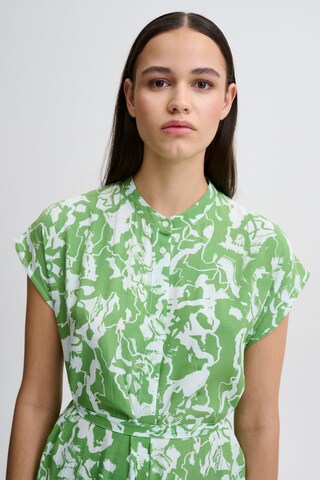 ICHI Blousejurk 'REGINE' in Groen