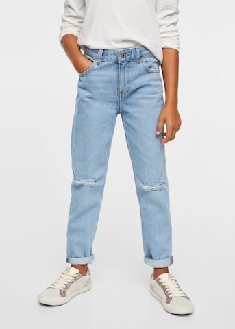 MANGO KIDS Regular Jeans 'Mommy' in Blau: predná strana