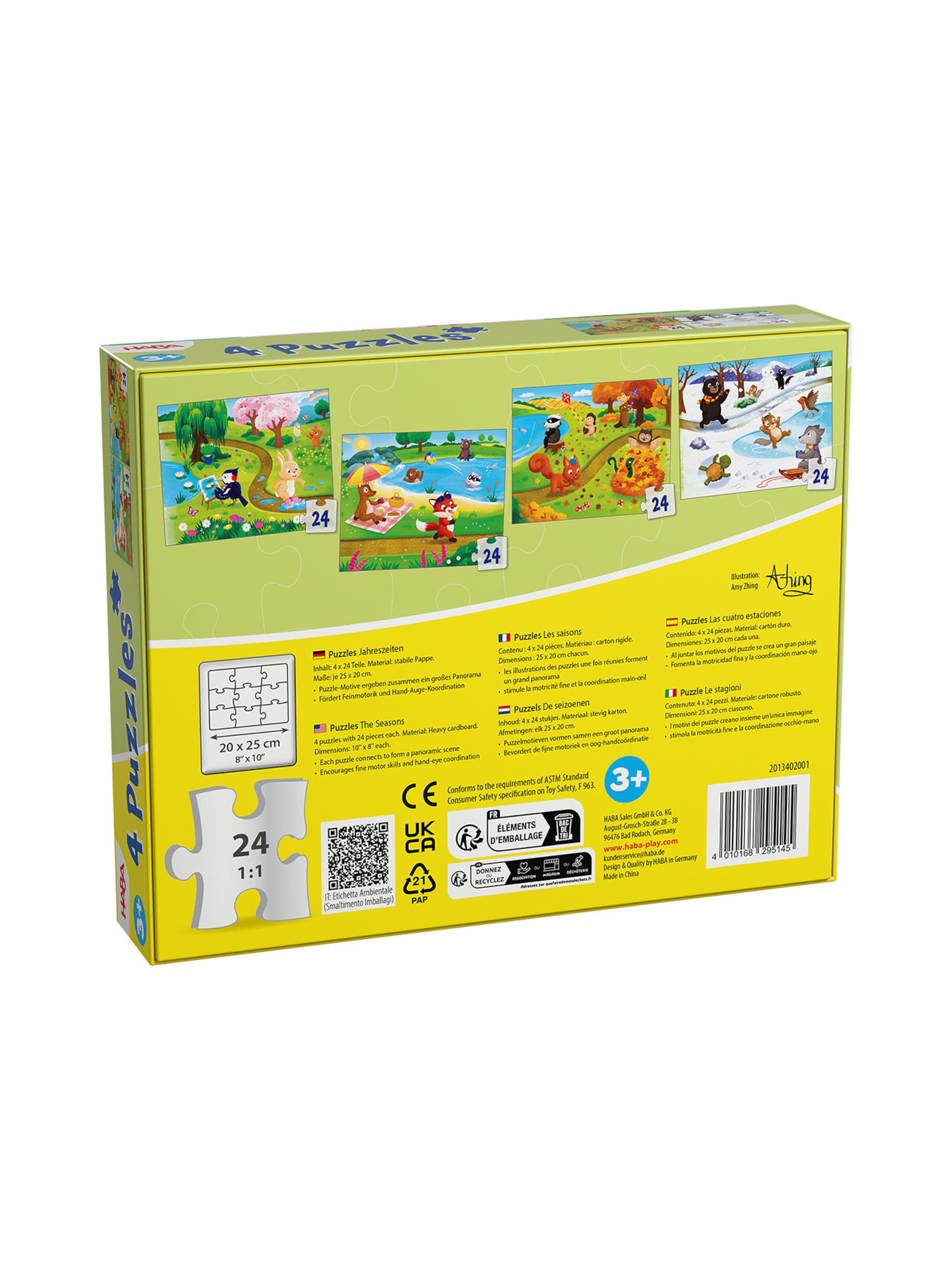 HABA Spel ' Jahreszeiten ' in Gemengde kleuren