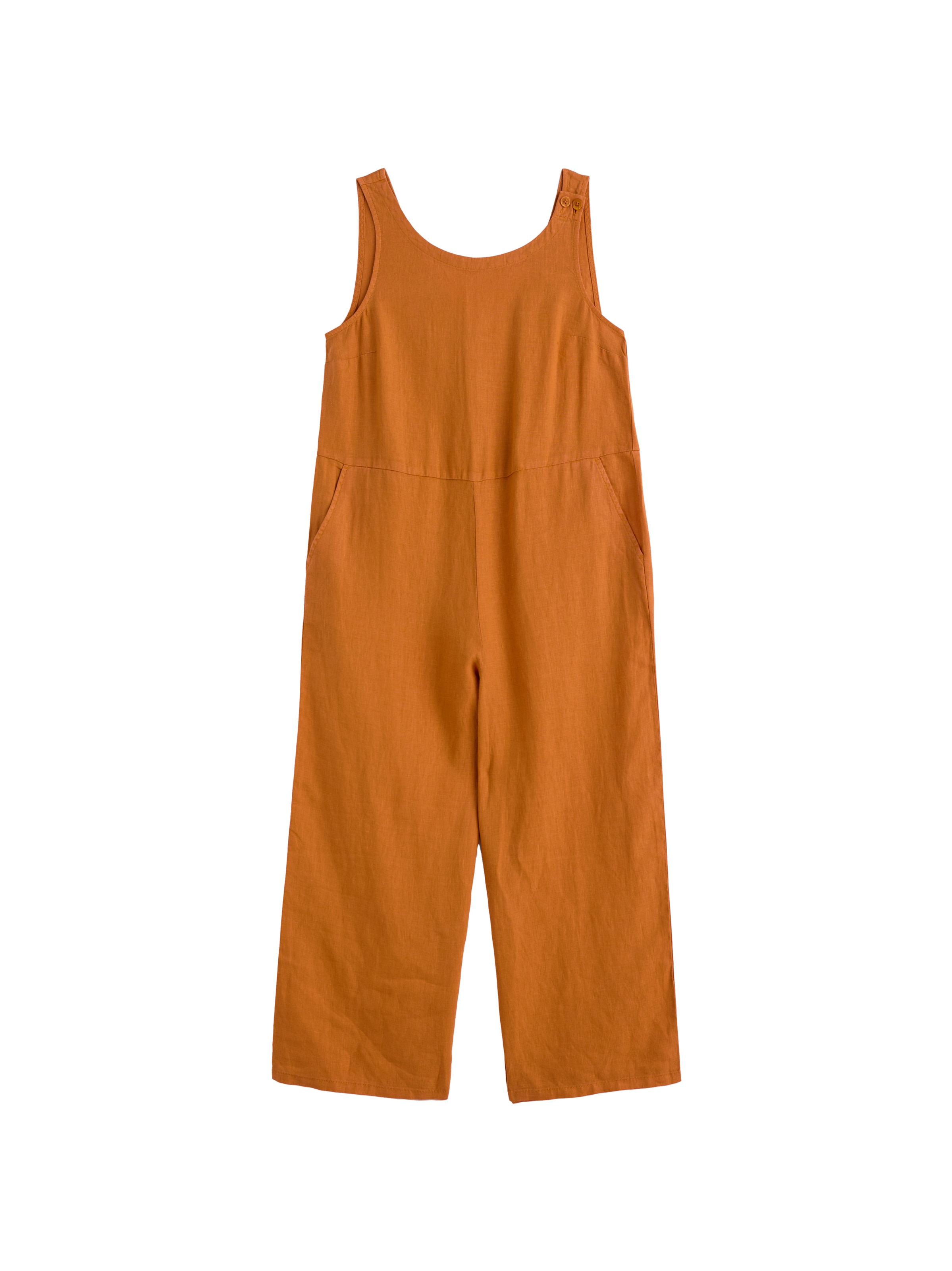 Seasalt Cornwall Jumpsuit 'Salt Air' i gul: forside